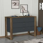 Hanah Home Komoda Bumerang - orah, antracit