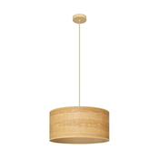 Luster na sajli ALBA 1xE27/60W/230V pr. 40 cm smeda