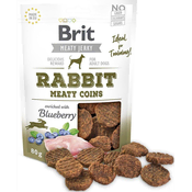Brit BRIT Mesni Jerky Kovanci Zajec - priboljšek za pse - 80g