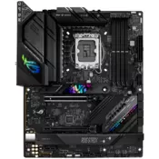 ASUS ROG STRIX B760-F GAMING WIFI LGA1700 ATX gaming MB - Intel B760 4xDIMM DDR5 3xM.2 4xSATA PCIe 5.0 2.5Gb Ethernet WiFi 6E + Bluetooth 1xDisplayPort 1xHDMI with Aura Sync support - 90MB1CT0-M1EAY0