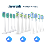 Ultrasonic All-in-One komplet nastavkov za Philips Sonicare C1 ProResults, W2 Optimal White, C3 Premium Plaque Defense