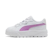 PUMA Karmen II Sneakers Kids, Shoes, White/Mauve Pop/Silver, 34.5