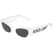 DOLCE & GABBANA Ženske naocare za sunce 0DG6186 331287 52, Bele