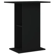 Vidaxl Stojalo za akvarij črno 60,5x36x72,5 cm inženirski les