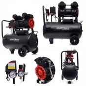Kraft&Dele Brezoljni kompresor 8 barov 50 l 150 W 2800 vrt/min.