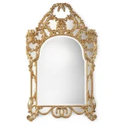 Casa Padrino luxury baroque mirror gold - Handmade italian baroque style wall mirror - Luxury furniture in baroque style - Magnificent baroque furniture - Made in Italy - Luxury Collection