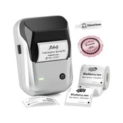 Portable thermal label printer, model B1, Silver - NIIMBOT