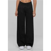Womens Organic Pleated Pants - Black