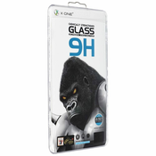 X-One X-ONE 3D Full Cover kaljeno steklo - za Samsung Galaxy S23 Ultra (prilagojeno ohišju) - delujoč čitalnik