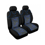 1+1 prevleke za avto (sprednja sedeža) T-shirt Limited univerzalne AIRBAG modro-siva
