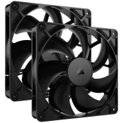 slomart Corsair RS140 ventilator ohišja 14 cm, črn (2 kosa)
