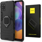 Spacecase OVITEK SPACECASE CASE ZA SAMSUNG GALAXY A31 BLACK SC X-RING, (21970032)