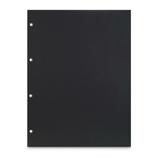 HAMA Foto karton, 23,3 x 31 cm, luknjan, 25 listov, črn