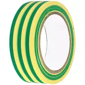 Commel Izolir traka, 19 x 0,13 mm, 10 met, zeleno / žuta - 365-653