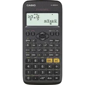 Znanstveni kalkulator CASIO FX 82 CE X 379, 379 funkcija, 4 retka, 16 znamenaka, crna, 45012671