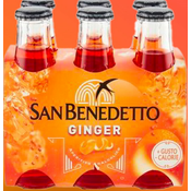 San Benedetto Bitter Ginger bezalkoholni aperitiv 98 ml 6 kom