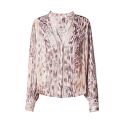 GUESS Bluza JOSETTE bež/temno siva/puder