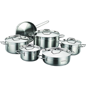 KORKMAZ ALFA PLUS 11 dijelni set inox lonaca/posuda s poklopcima