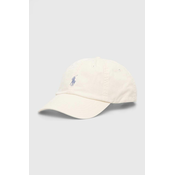 Bombažna bejzbolska kapa Polo Ralph Lauren zelena barva