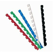 OFFICIA ŠPIRALA PVC 6mm BCH ČRNA 100/1