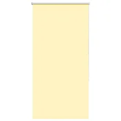 Vidaxl Rolo zavesa zatemnitvena rumena 85x130 cm širina blaga 80,7 cm poliester