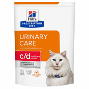 3 x zooTočke na Hills Prescription Diet suho mačjo hrano! -  c/d Multicare Stress Urinary Care s piščancem 8 kg