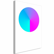 Slika - Neon Gradient (1 Part) Vertical 60x90