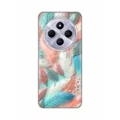 Torbica Silikonska Print za Xiaomi Redmi 14C/Redmi A4 Pastel Feathers
