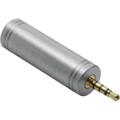 BKL Electronic Klinken avdio adapter [1x klinken vtič 2.5 mm - 1x klinken vtičnica 3.5 mm] zlate barve BKL Electronic