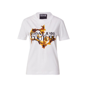 Versace Jeans Couture Majica temno rumena/črna/bela