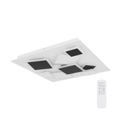 Globo 48290-50 - LED prigušiva plafonska svetiljka RABEA LED/50W/230V + daljinski upravljac