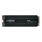 SSD disk 4TB M.2 NVMe, CRUCIAL T705 Heatsink