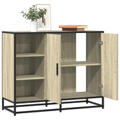 vidaXL vidaXL Komoda sonoma hrast 92x35x76 cm inženirski les, (5000218043)