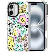 Infostyle Ovitek MOSNOVO za iPhone 16 Plus - Stay Groovy