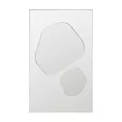 Ferm Living ogledalo stensko 82 x 50 x 1,7 cm