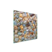 shumee Steklena zaščitna plošča za štedilnik 50x52 Mosaic