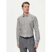JOOP! Srajca Pit1 30102693 Mornarsko modra Slim Fit