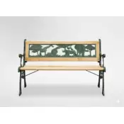 Garden Line ZUNANJA KLUPA 82 x 39 x 50 CM ZA OTROKE *0889