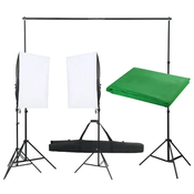 Oprema za fotografski studio sa setom svjetala i pozadinom