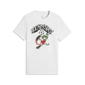 Super PUMA Graphic Tee Youth, Shop, White, 9-10Y
