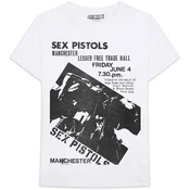 Sex Pistols Manchester Flyer White L Majica