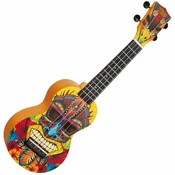 Mahalo MA1TK Art Series Tiki Soprano ukulele (Kao novo)