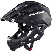 CRATONI kolesarska čelada C-Maniac, 58-61 cm, črna