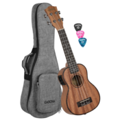 Električni sopranski ukulele Mahogany Premium Series Cascha