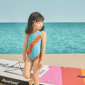 Adoreswim Jednodelni kupaci kostim za devojcice, Plavi