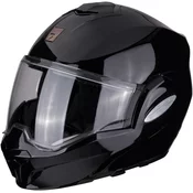 Preklopna kaciga Scorpion EXO-TECH EVO crna sjajna