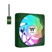 Thermaltake CT120 EX Reverse ARGB Sync 120 mm ventilator za ohišje vdirenega pretoka, 3-delni komplet, zelen