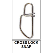 KARABIN cross lock snap CJS-039 št.6-sulc