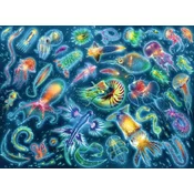 Ravensburger - Puzzle Barvite podvodne vrste - 500 kosov
