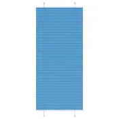 Plisirana zavjesa Plava 100x200 cm Širina tkanine 99,4 cm Poliester